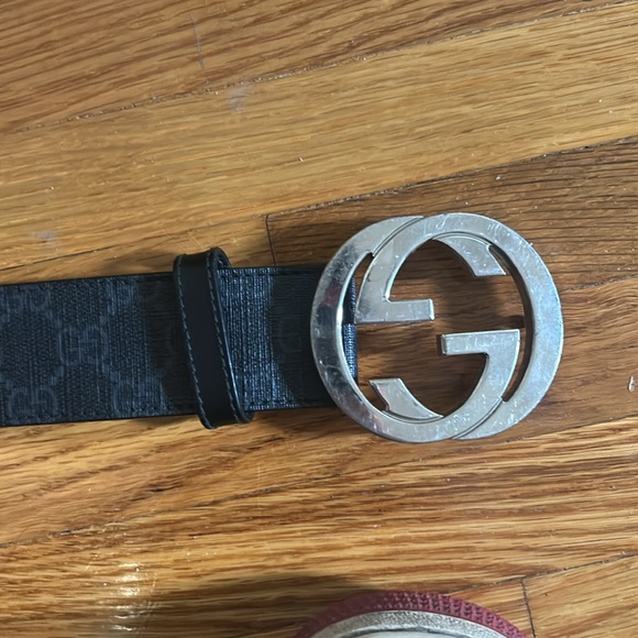 Gucci Monogram Black Belt - Picture 2 of 3